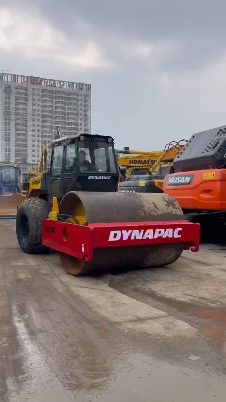 Used DYNAPAC CA30D Single Drum Vibratory Roller Original Engine  Low Working Hours 1