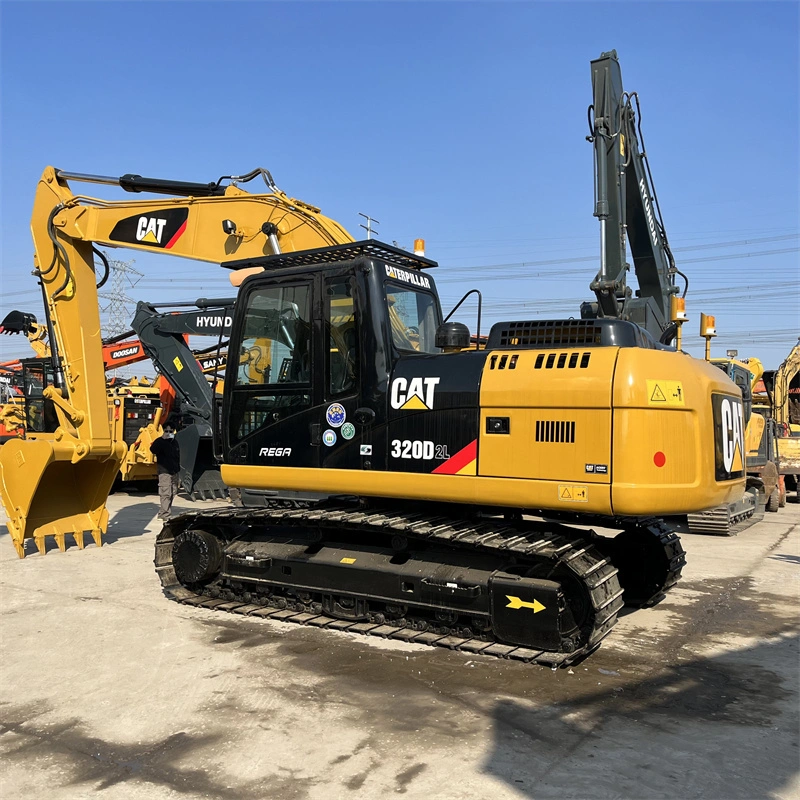 High quality used digger machinery second hand Cat 320D2L excavator machine for sale 1