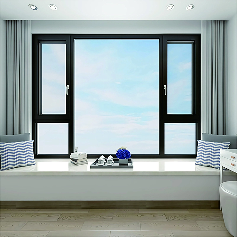 Modernes Aluminium 88 Inwing Casement Fenstersystem 1