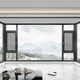 Custom Aluminum Window 30 ㎡ Casement Push Out Windowfactory 2