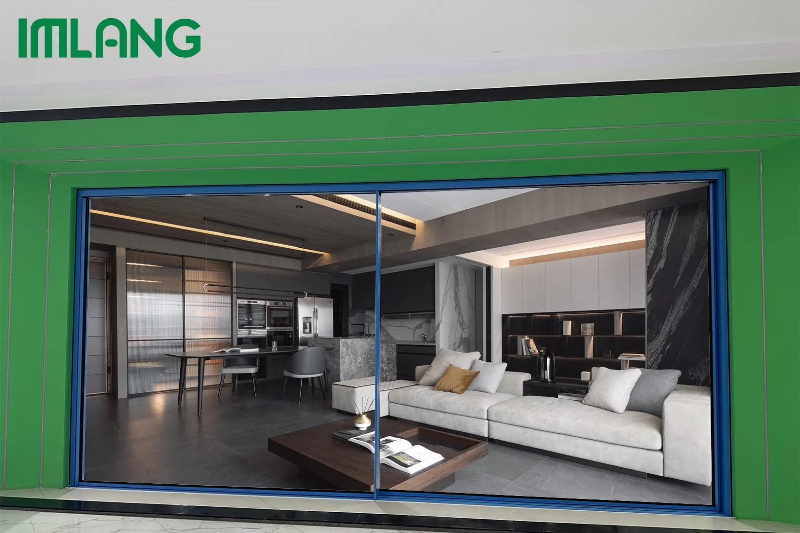 Aluminium Doors for Sale Colors Can Be Customized by IMLANG 2
