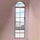 Proveedor de ventanas abatibles de aluminio Recubrimiento en polvo Aksu: blanco y negro de IMLANG 2