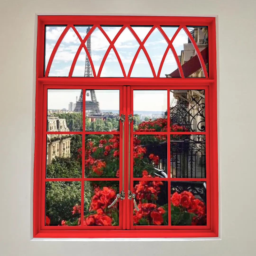 Ventana abatible de aluminio FOB - - IMLANG 2
