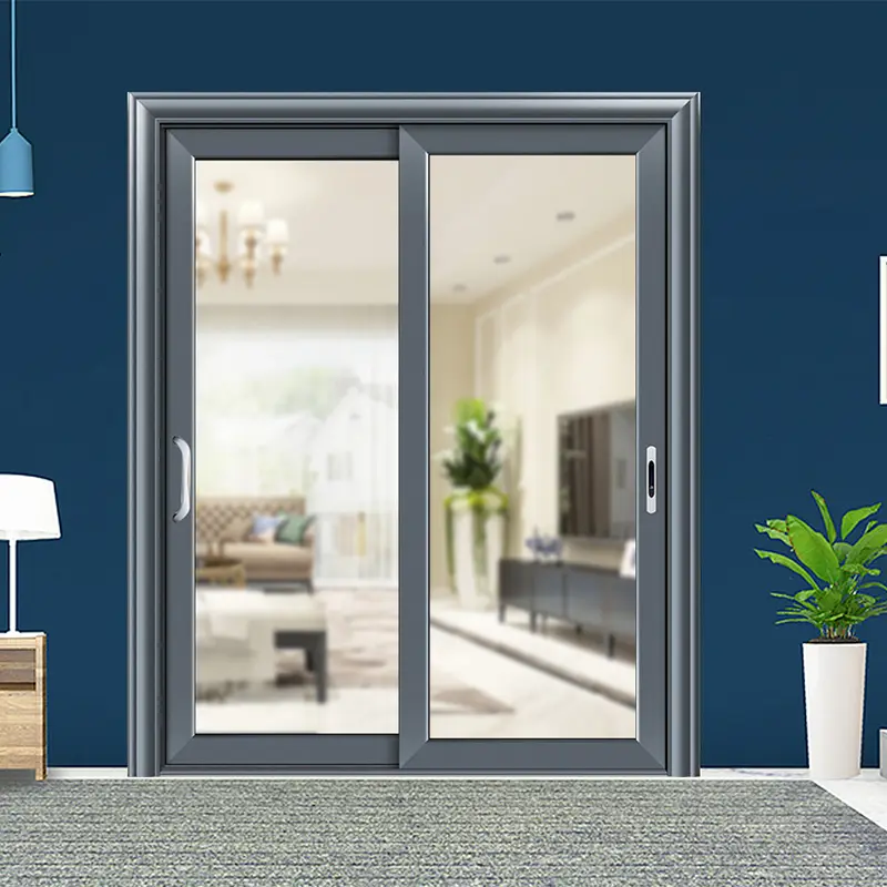 Bulk Buyaluminum Sliding Doors for Sale Single Fan Height 1800mm-3000m Sliding Door 5