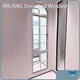 Proveedor de ventanas abatibles de aluminio Recubrimiento en polvo Aksu: blanco y negro de IMLANG 1