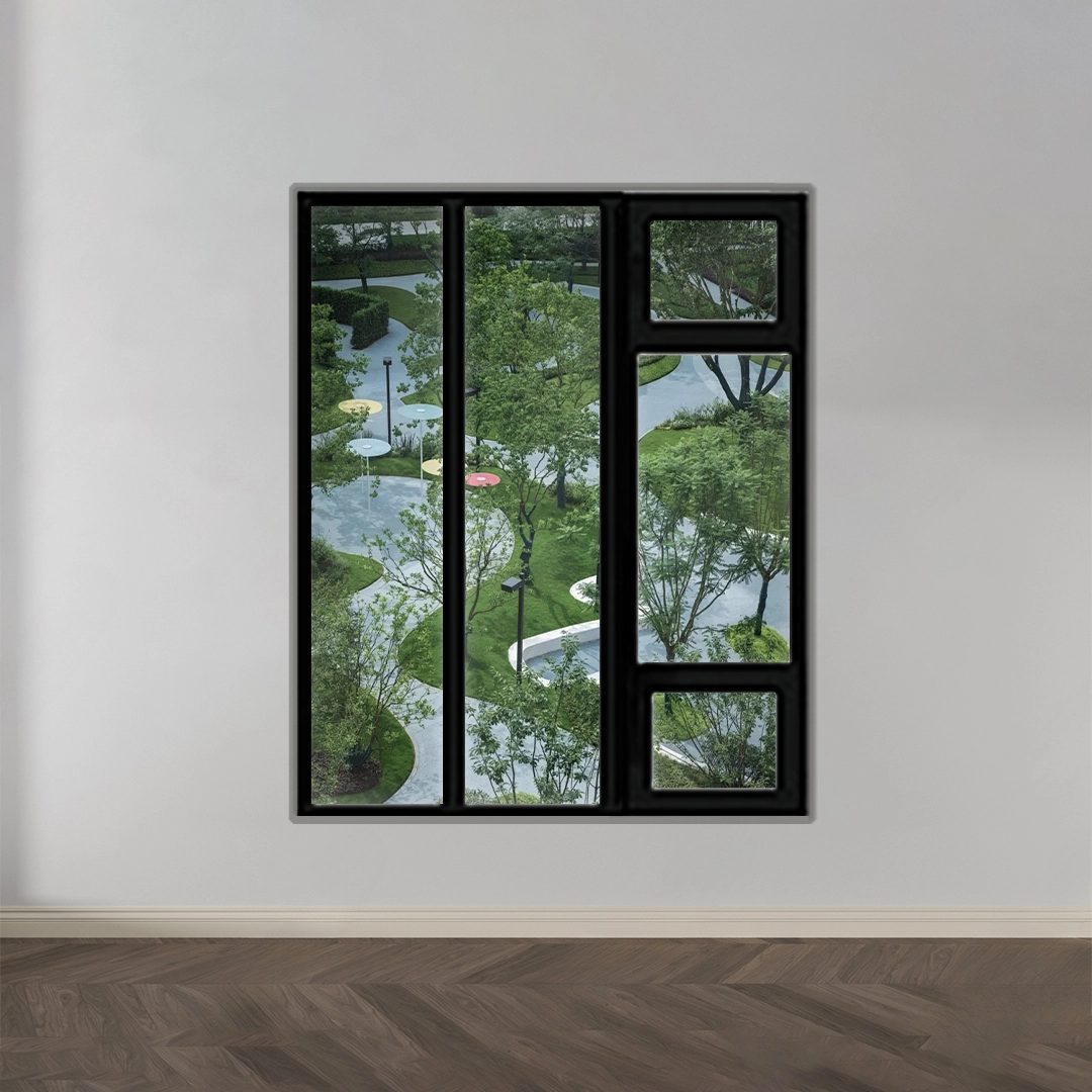 Fenêtre coulissante à battants en aluminium Grace125 1