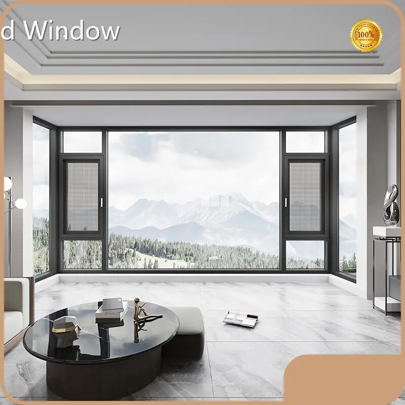 Últimos proveedores de ventanas de aluminio Empresa de proveedores de ventanas de aluminio 1