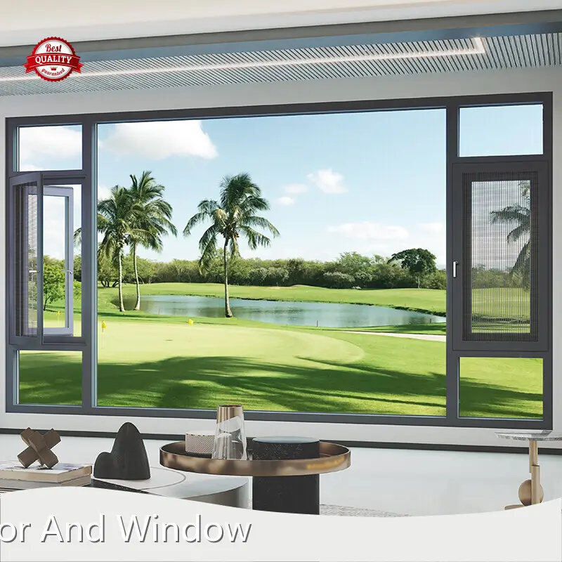 Suministro confiable de puertas y ventanas de aluminio 1