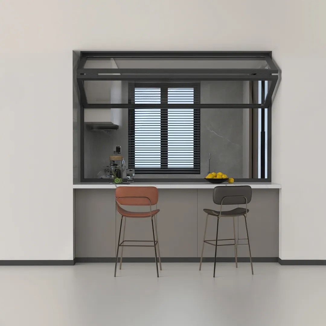 Ventanas plegables verticales confiables en venta ventanas plegables verticales en venta compañía 2
