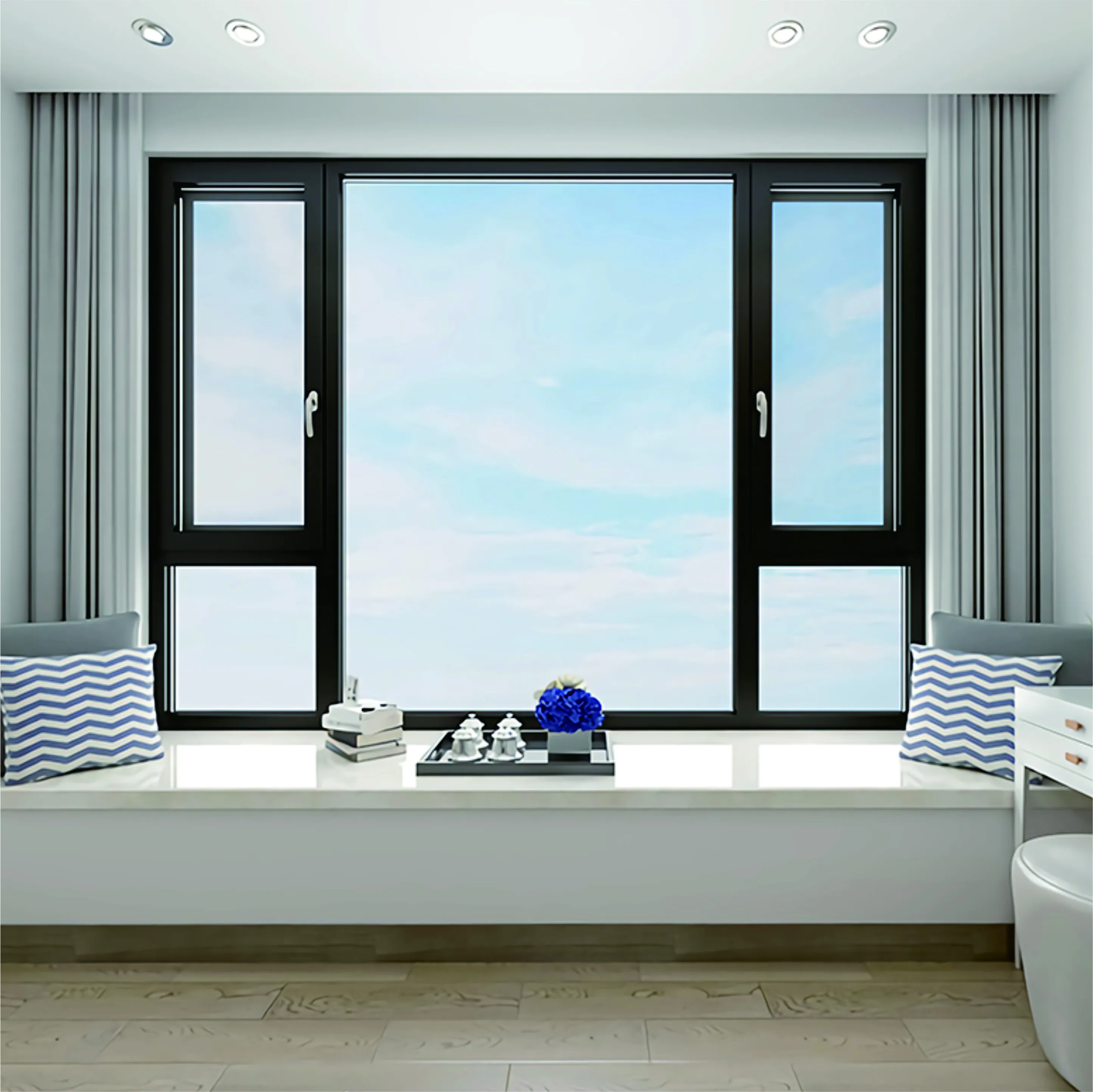 Aluminiumfenster zum Verkauf Inswing Casement Window von IMLANG 2