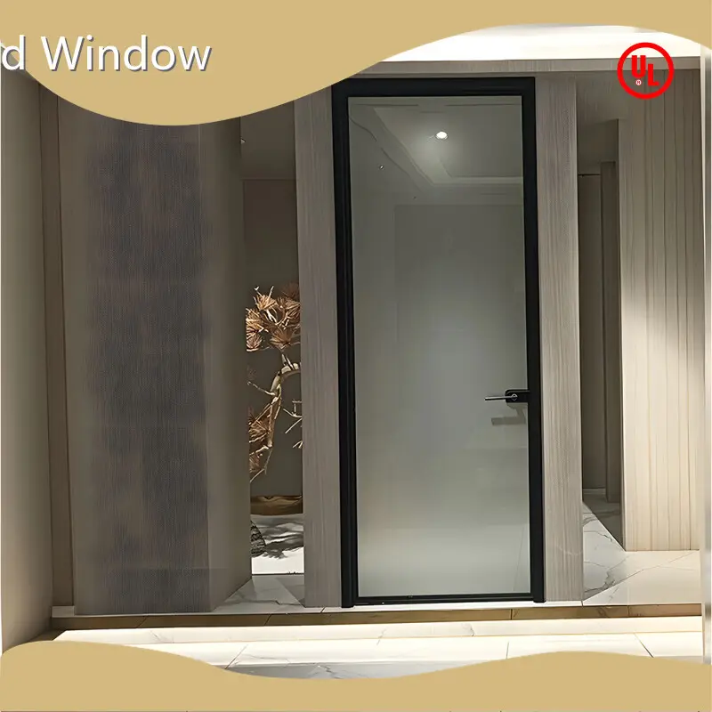 IMLANG Custom Aluminum Storm Doors Aksu Powder Coating: Steel Graymakers 1