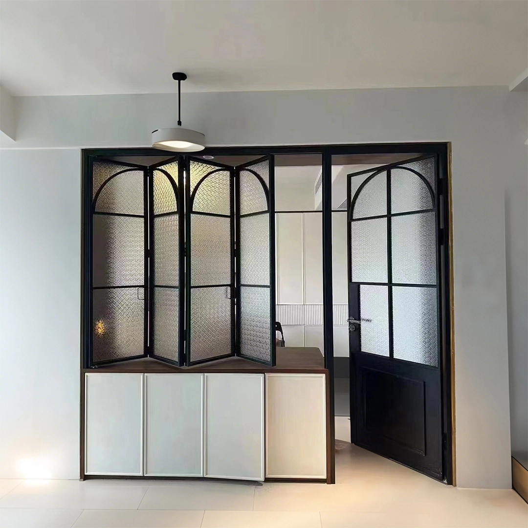 Popular French style Aluminum folding window 1