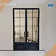 Aluminum Windows and Doors Aksu Powder Coating:Black and Color by IMLANG 1