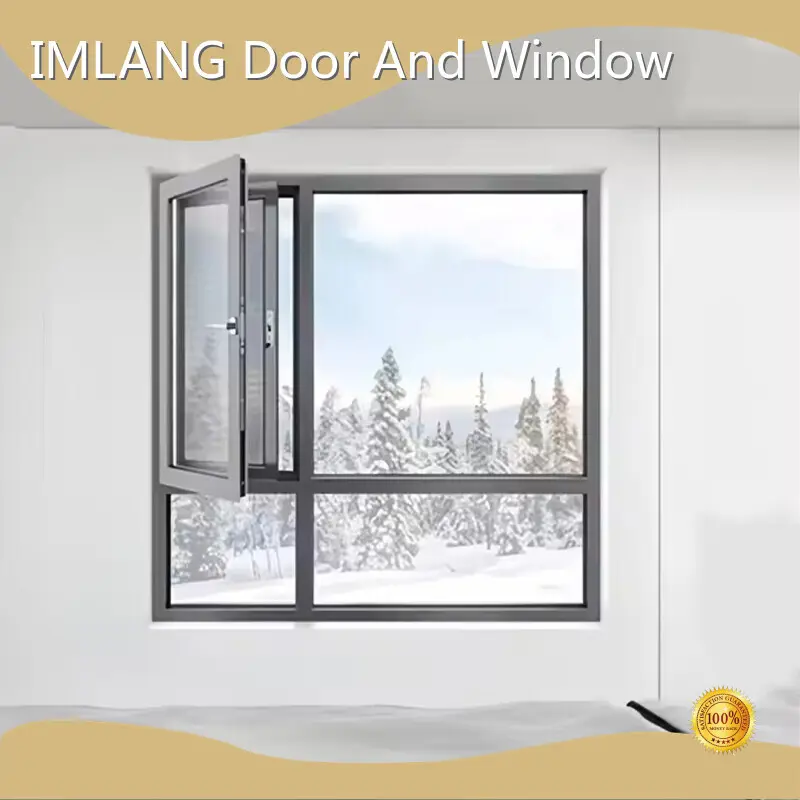 Fournisseur de fenêtres en aluminium en alliage d'aluminium par IMLANG 1
