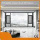 Custominswing Casement Windows FOB-skum och träram/miljövänligt träfodral 1