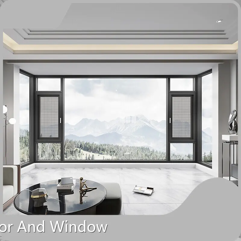 Pålidelig aluminium Casement Windows Priser Prisliste 1
