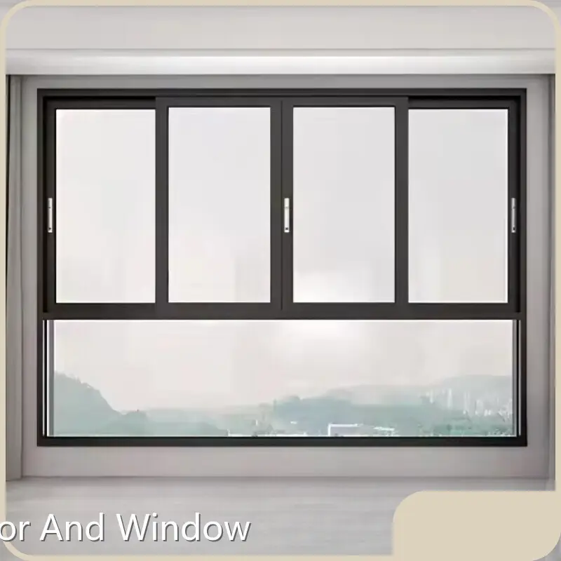 Windows de doble acristalamiento horizontal altura de ventilador único 500 mm-2000m por imlang 1