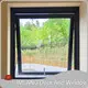 Ventanas de toldo de marco de aluminio de espuma y marco de madera/estuche de madera ecológica por Imlang 1