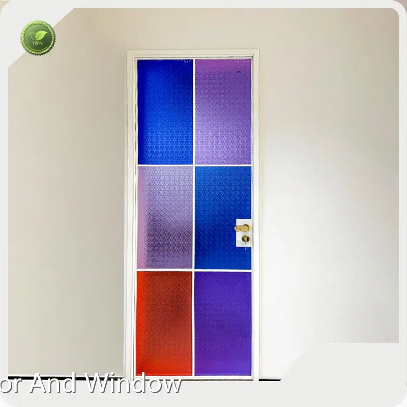 Fabricante de puertas de aluminio recubrimiento de polvo Aksu: negro y color - - Imlang 1