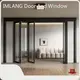 Puertas de patio plegables de aluminio FOB - - Imlang 1