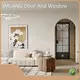 Aluminio Double Swing Puerta personalizada Fábrica 1