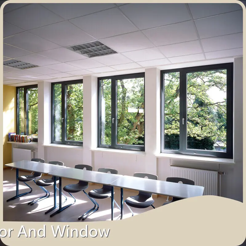 Fabricante de ventanas de aluminio OEM Empresa fabricante de ventanas de aluminio 1