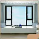 Ventana oscilobatiente de aluminio personalizada 1