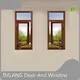 Fabricantes de ventanas de aluminio Newbest, ventanas abatibles con manivela, con plazo de entrega de 20 a 50 días. 1