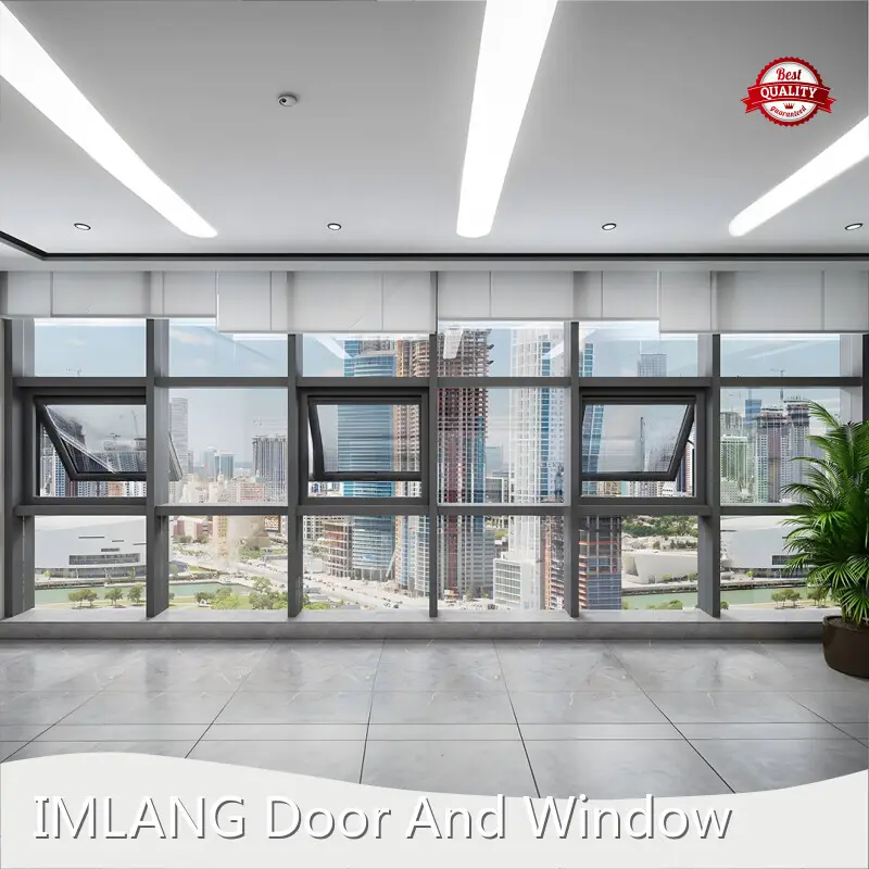 Fábrica de ventanas de aluminio IMLANG Fábrica de ventanas de aluminio personalizadas Suministro de fábrica 1