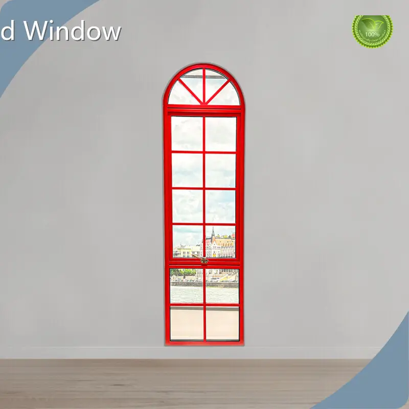 Ventana de aluminio personalizada con apertura hacia el exterior de IMLANG 1
