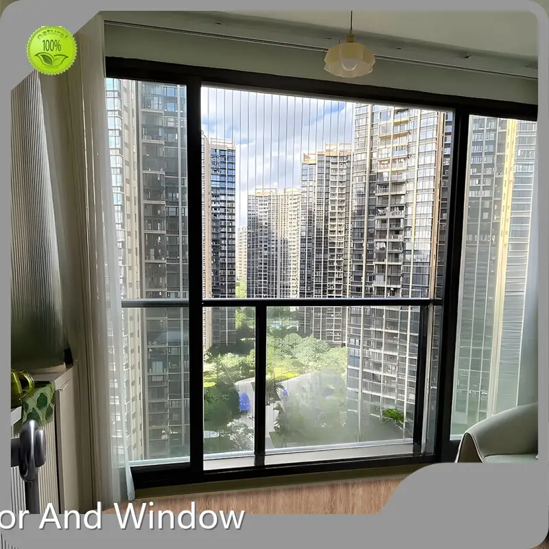 Imlang piso deslizante a las ventanas del techo de espuma y marco de madera/estuche de madera ecológica de la caja deslizante a techo Windowsfactory 1