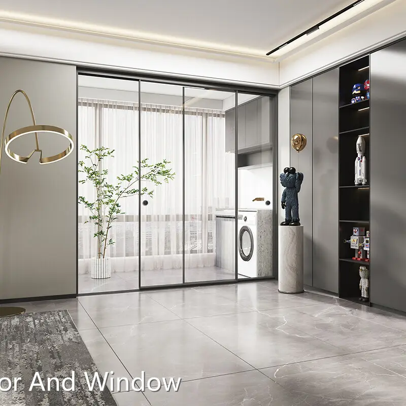 High-end Aluminium Door Suppliers Factory 1