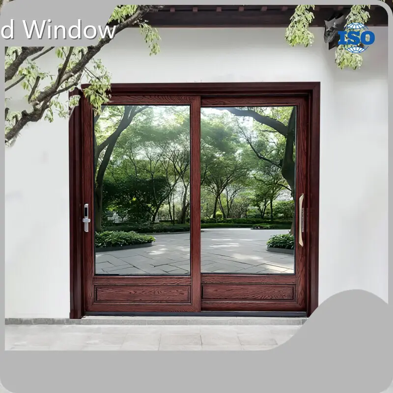 IMLANG Custom Aluminum Storm Doors Tilt and Turn Window Custom Aluminum Storm Doorsfactory 1