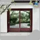 IMLANG Custom Aluminum Storm Doors Tilt and Turn Window Custom Aluminum Storm Doorsfactory 1