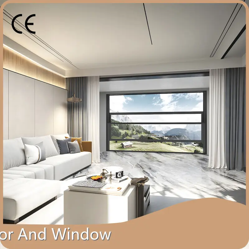 Double Horizontal Sliding Windows Aluminum Alloy - - IMLANG 1