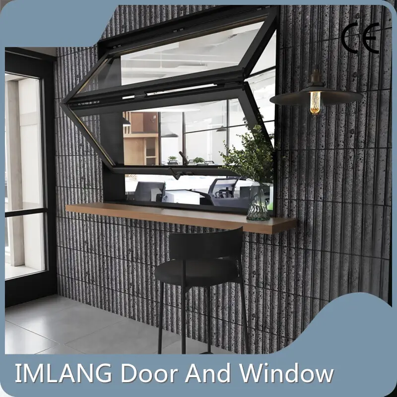 Vertical Folding Windows for Sale Ceramic White Wholesale - IMLANG 1