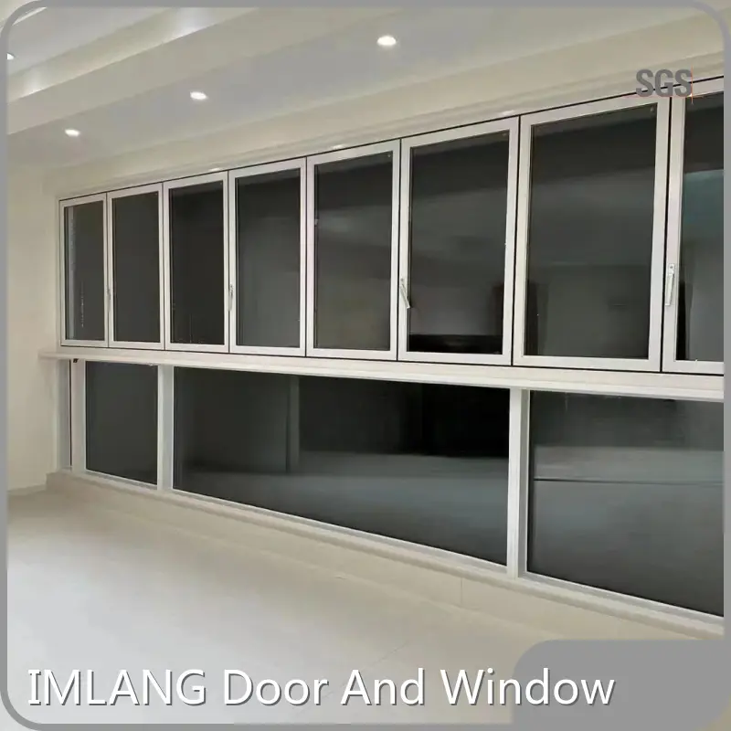 Ventana plegable de aluminio de aluminio Ventana plegable - - Imlang 1