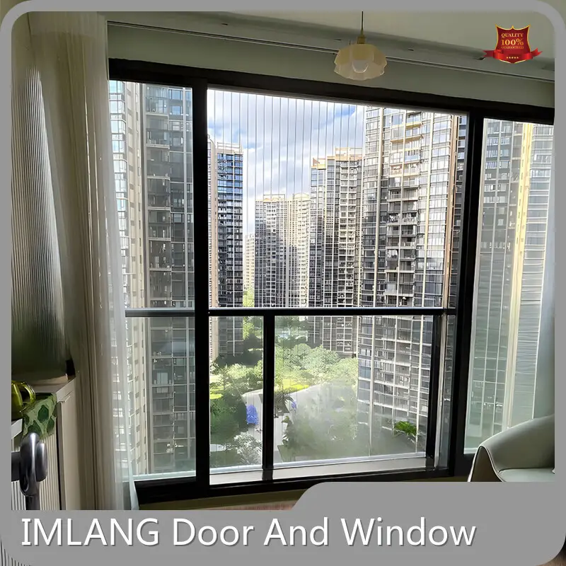 Proveedor de ventanas de aluminio de Imlang Aksu Powder Coating: Gray Company 1