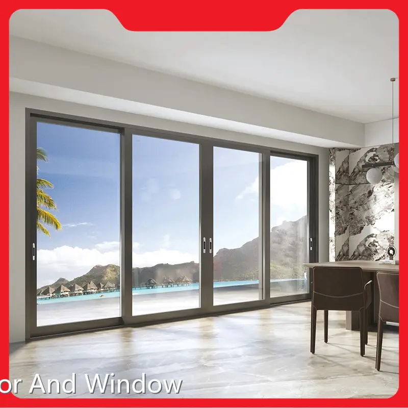 Lista de precios de la compañía de puertas de aluminio a granel 1