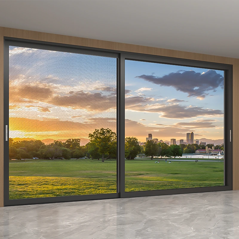 ALUMINUM HEAVY SLIDING DOOR 1