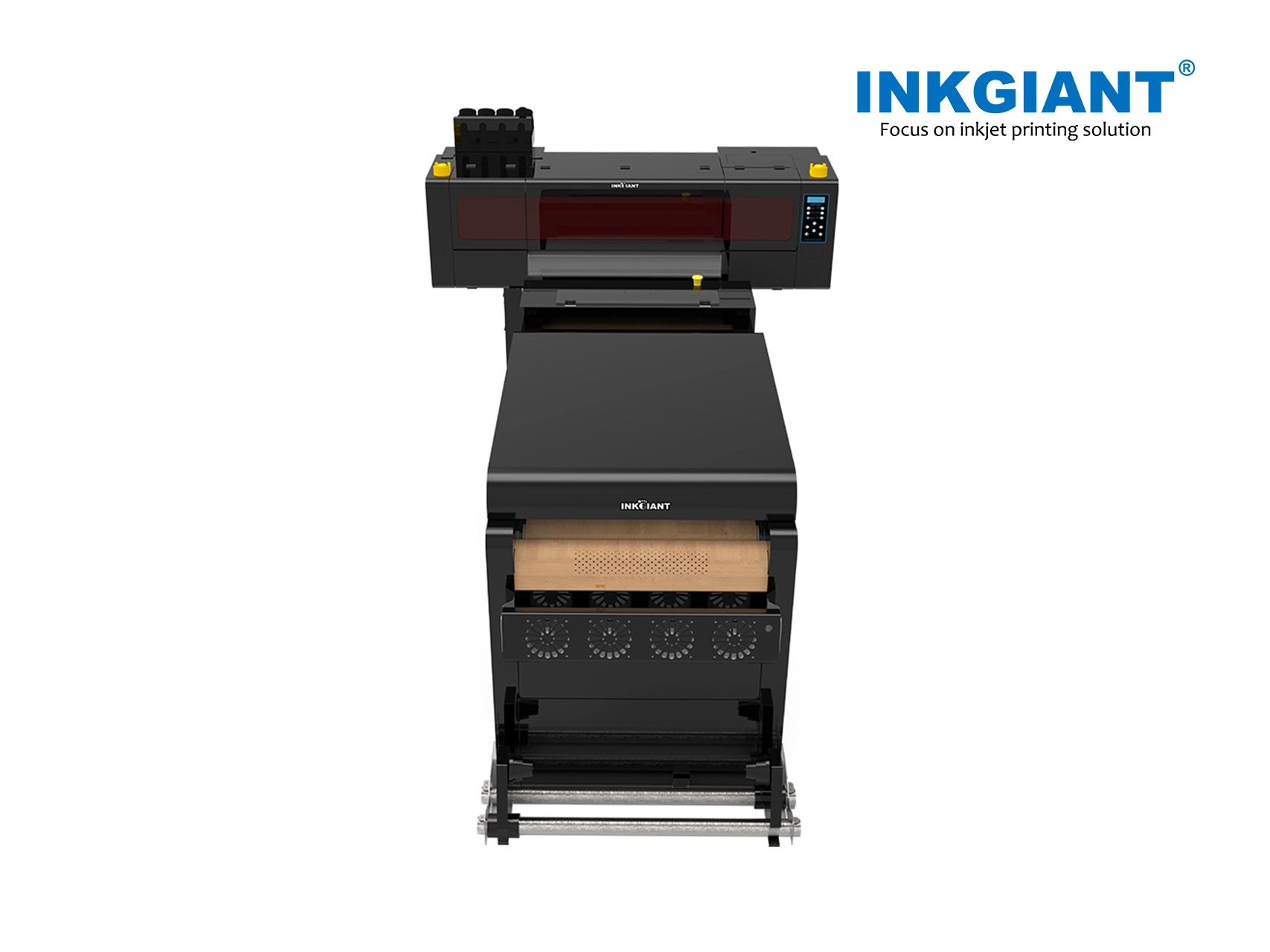 DTF printer 2H 4C built-in shaker powder return INKGIANT BF-60E2(K)-S1 1