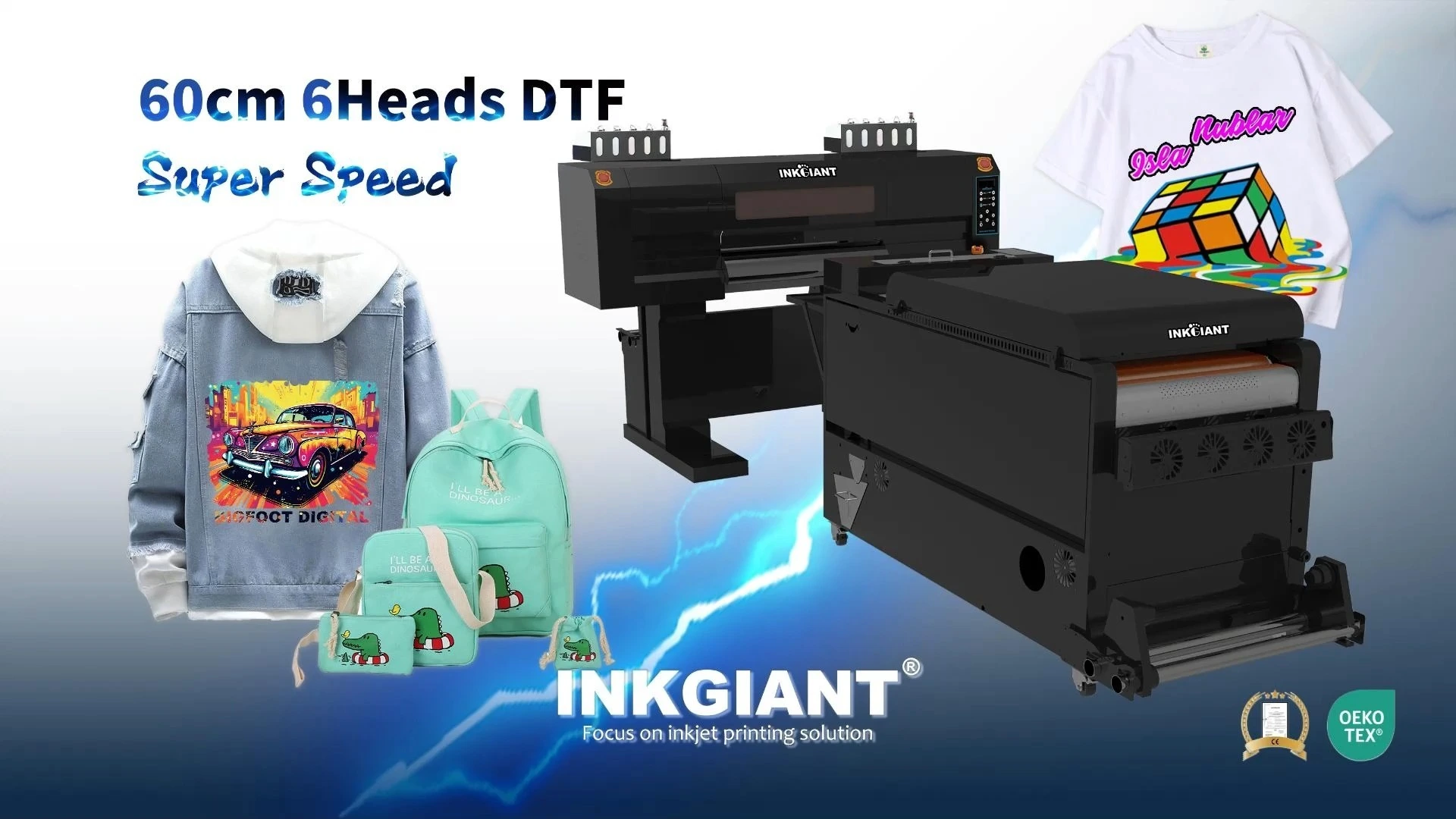 Ultra-Speed 8/4C 60cm DTF Printer BF-60E6(K)-S1 1