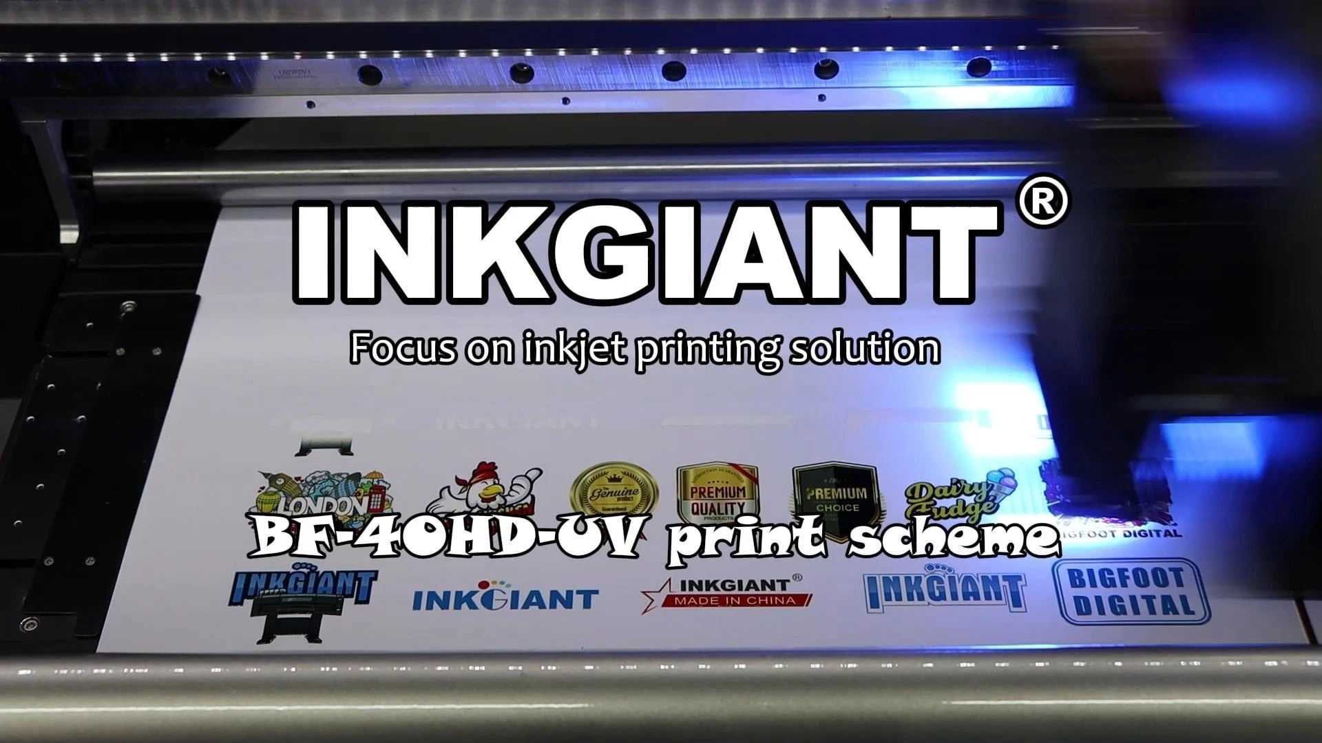 Single Head UV DTF Printer BF-40HD-UV 1