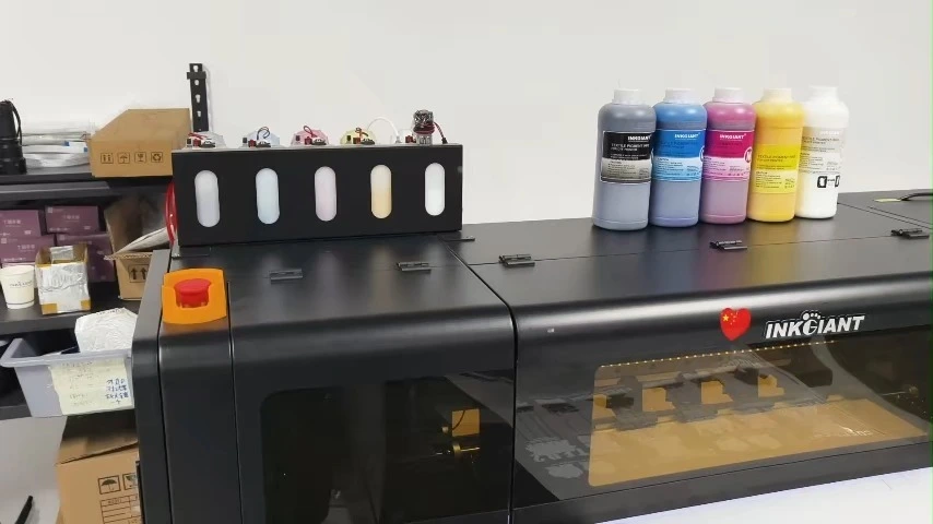 DTF printer 2H 4C built-in shaker powder return INKGIANT BF-60E2(K)-S1 1