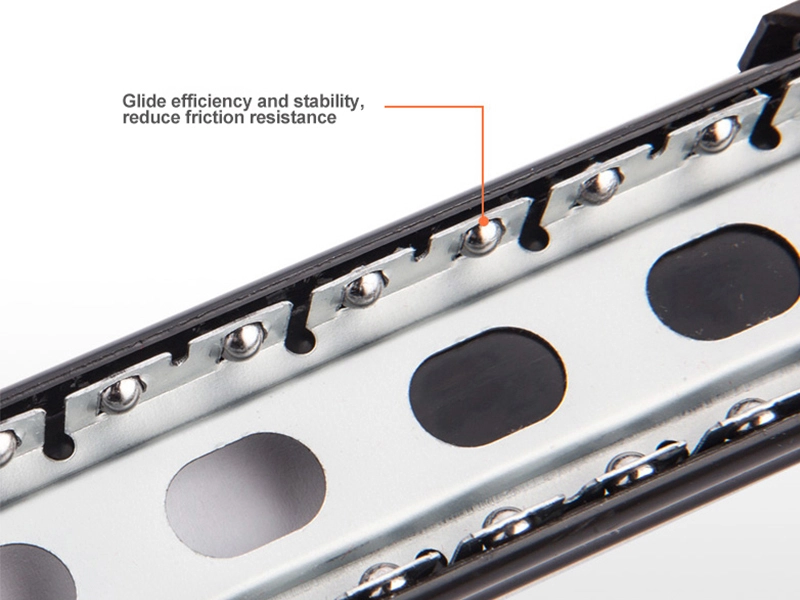Classical Heavy Duty Telescopic 3-fold Soft Closing Ball Bearing Drawer Slide 3