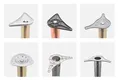 DIgao folding chrome furniture legs customization office table 9