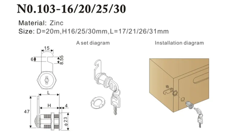 durable office cabinet locks zinc get quote for room 3