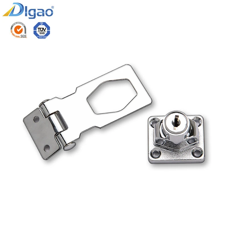 Evergood 207 Zinc Alloy Furniture Cabinet Door Safety Hasp Lock, Hasp And Staple Lock 1
