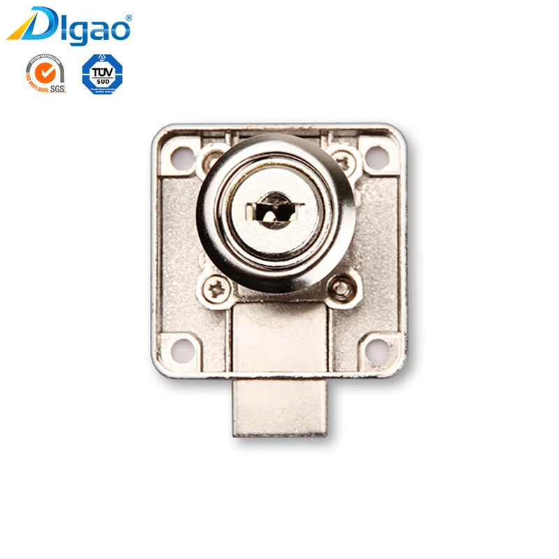 New Style 138 Zinc Alloy Metal Brand Office Furniture Drawer Lock With Computer Key 1