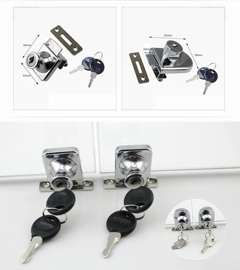 DIgao funky showcase lock for wholesale 5